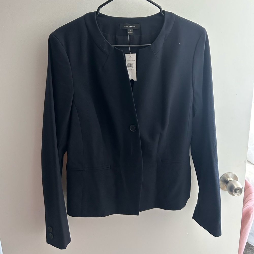 ANN TAYLOR Navy Suit
